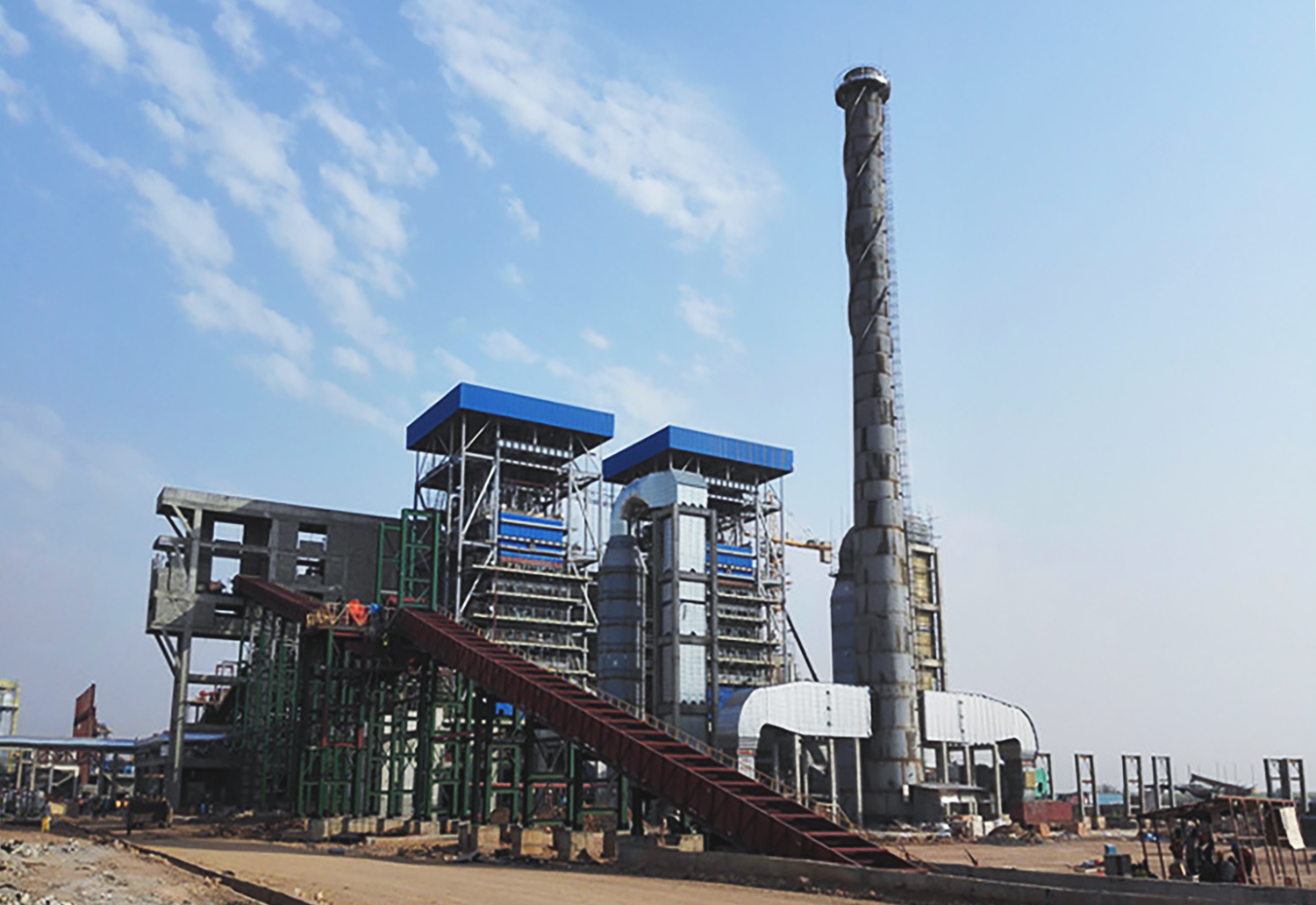 浙江海宁大都市热电厂安装工程