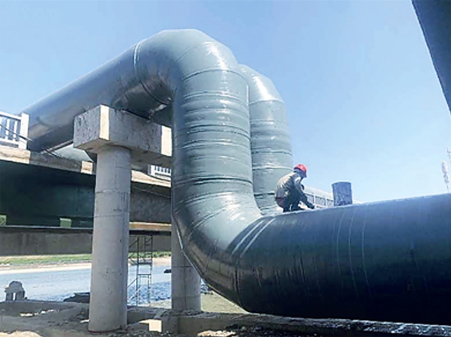 国能宿迁公司至宿豫区供热管道跨越运河PC工程